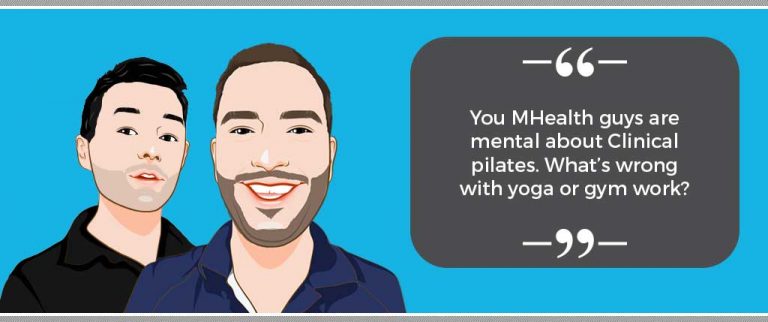 Pilates vs Yoga vs Gym Difference B&S Show Banner