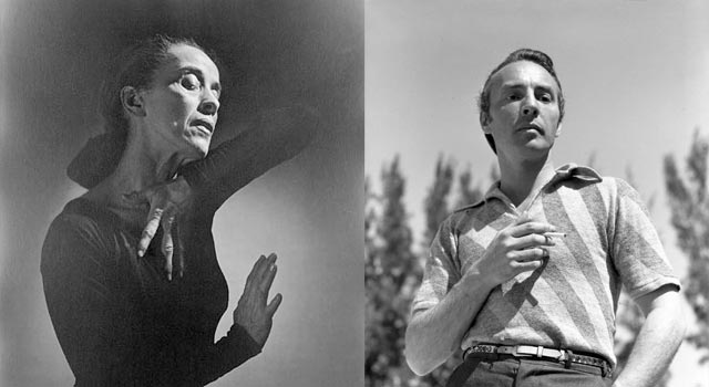 George Balanchine and Martha Graham