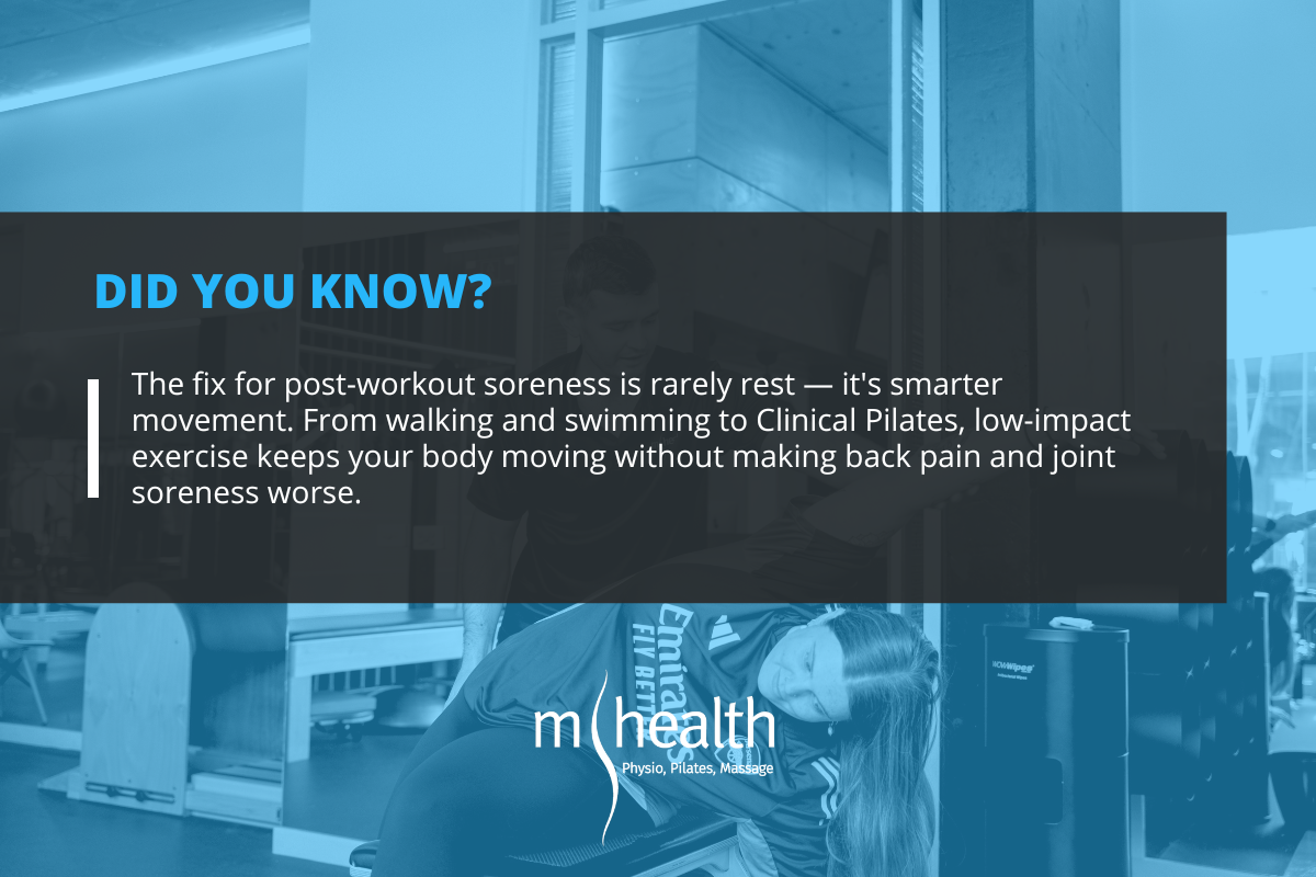 Low Impact Exercises for Back Pain | mHealth Mentone