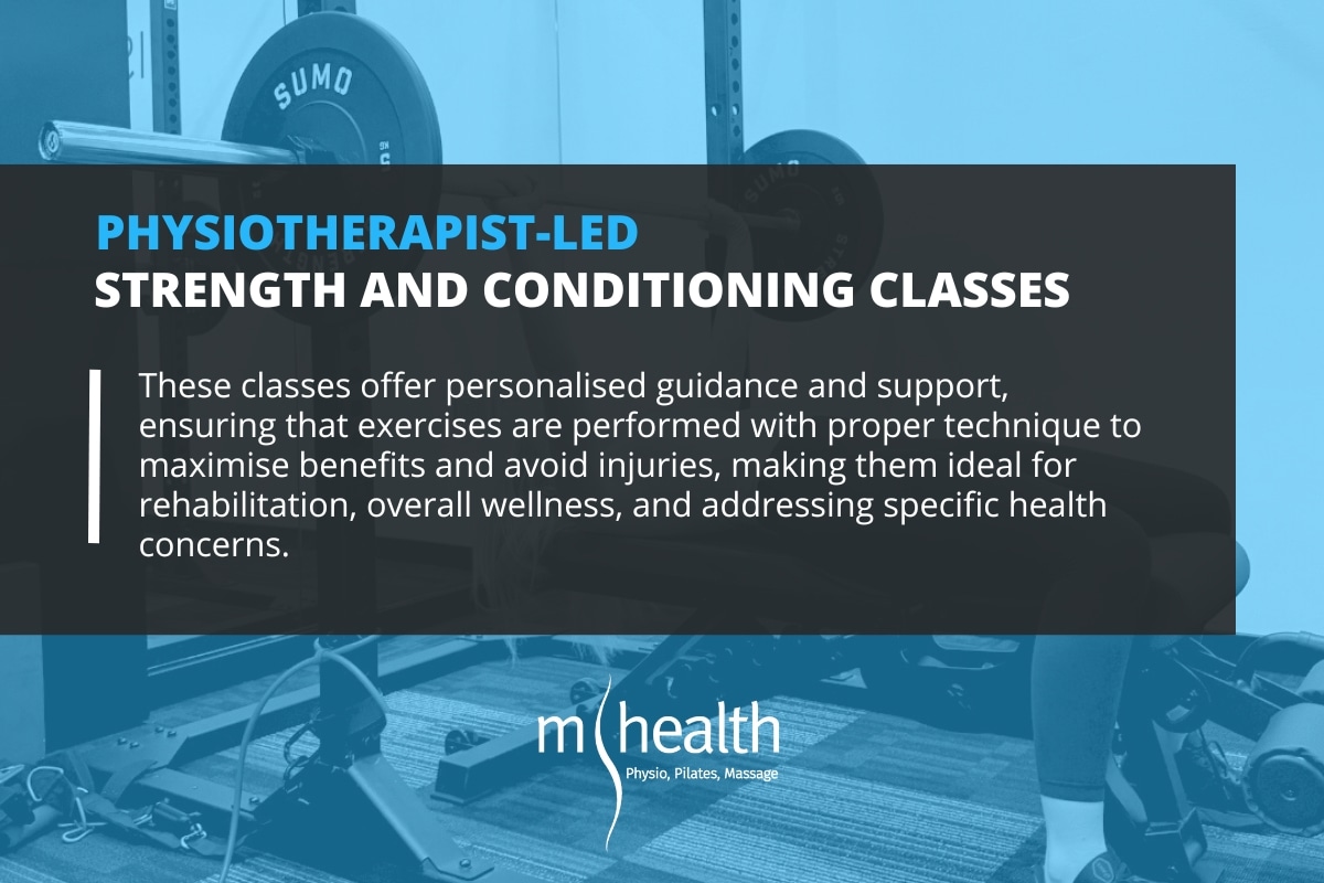 Physiotherapist-led Strength Classes | mHealth Mentone