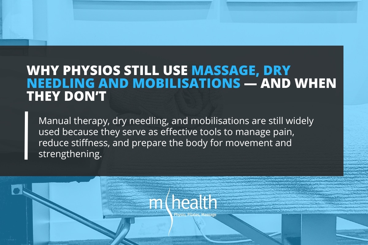 Why Physios Still Use Massage and Dry Needling | mHealth