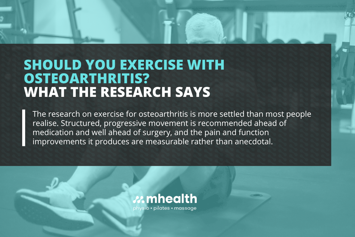 Exercise for Osteoarthritis Mentone | mHealth